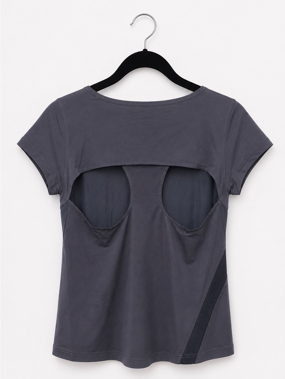 Adidas by Stella McCartney Open Back Performance Top โ Gray | Size M - Picture 5 of 7